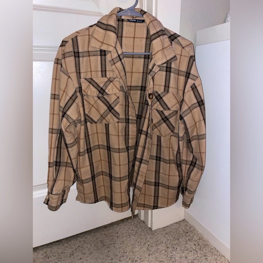 SHEIN PLAID FLANNEL